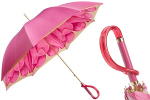 Umbrella luxurious Pasotti Fuchsia Dahlia