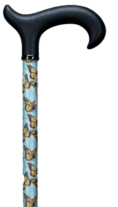 Walking cane with adjustable length Gastrock Butterfly