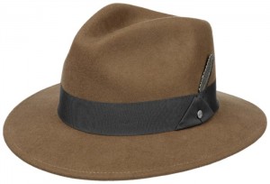 Hat Traveller Woolfelt Stetson brown