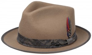 Hat Stetson Fedora Woolfelt baige