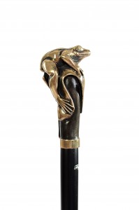 Walking cane  Frog