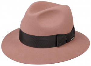 Hat Stetson Traveller Furfelt pink