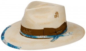 Summer hat Stetson Outdoor Toyo blue