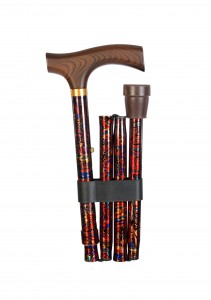 Walking stick folding Gastrock Paisley (86-96 cm)