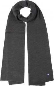 Scarf Merino Wool Hammaburg grey 