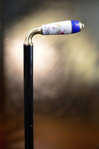 Collectible walking stick Antik Porcelain