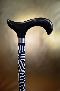 Walking cane Zebra