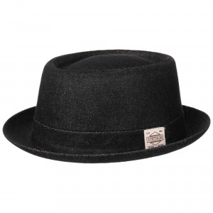 Stetson Porkpie Denim Hat