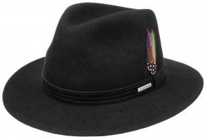 Hat Stetson Traveller Woolfelt black