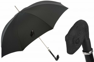 Pasotti Black Snake Head Luxury Umbrella