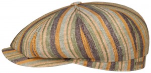 Summer Millinery Retro Stripe Green Stetson