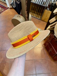 Hat Traveller Raffia Crochet