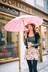 Umbrella luxury il Marchesato LIMITED COLLECTION Pink