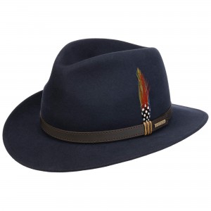 Hat Stetson Traveller Softfelt blue