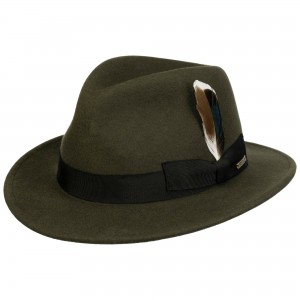 Hat Stetson Traveller Woolfelt Forest