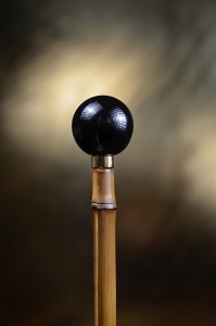 Walking stick Bamboo black