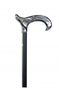 Walking cane adjustable Fayet Noir elegant