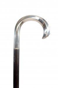 Walking cane luxurious Fayet Courbe