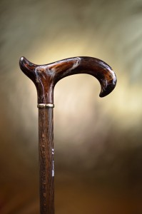 Walking cane Gastric Schokobraun