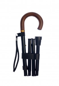 Walking stick adjustable whit round hand (85-95 cm)