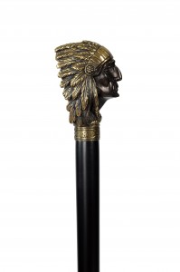 Collectors' walking cane Indian