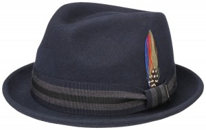 Hat Player Woolfelt Stetson Navy