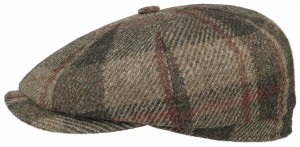 Cap Stetson Hatteras Virgin Wool Check 