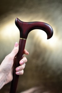 Walking cane Gastrock Derby Mahagoni