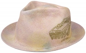 Summer Hat Fedora Toyo Stetson pink