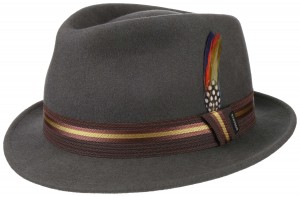 Hat Trilby Woolfelt Stetson grey