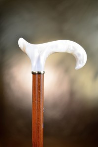 Walking cane Gastrock Perlmutt
