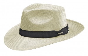 Summer hat Fedora Toyo Stetson white