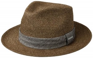 Summer hat Fedora Toyo Stetson brown