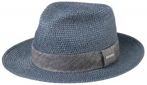 Summer hat Fedora Toyo Stetson blue