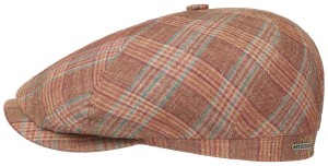 Panel Cap Linen Stetson Red