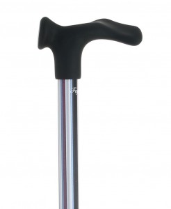 Walking cane ergonomical Fayet stripes
