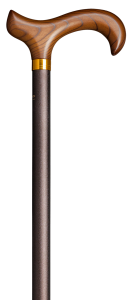 Walking stick adjustable Bronze matt