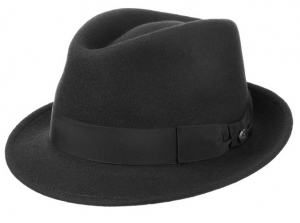 Hat Trilby Woolfelt Lierys black