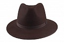 Klobouk Tonak Fedora Iconic hnědý